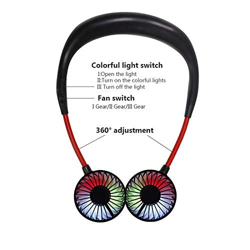 Sports Portable Hanging Neck Small Fan