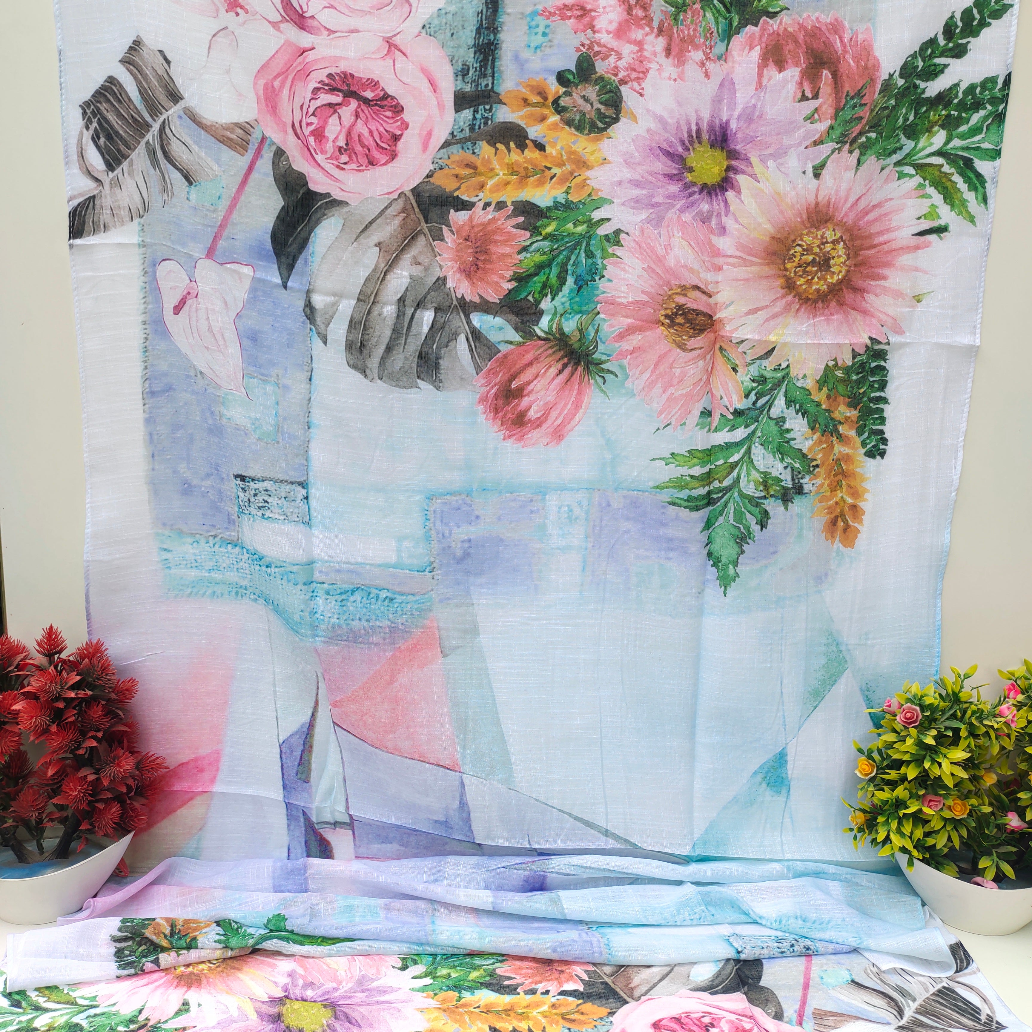 Elegant Cotton Mix Stoller | IS-21