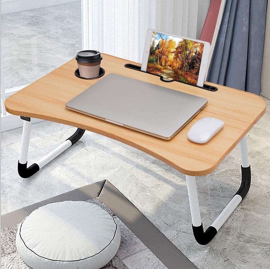 Lightweight Portable Laptop Table - 1 Pc Affordable Solution for Home and Office