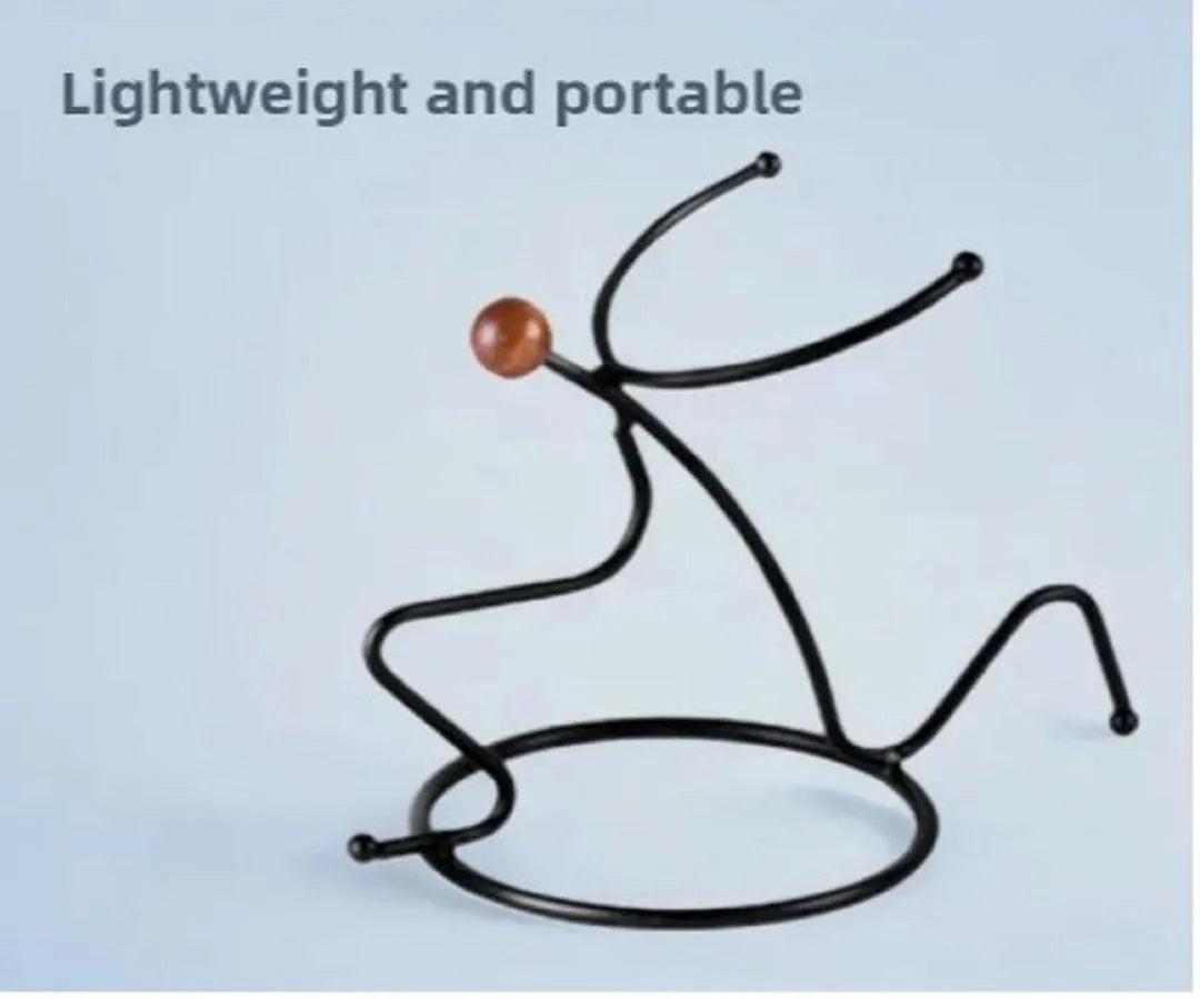 Creative Humanoid Drink Rack Artistic Drink Holder