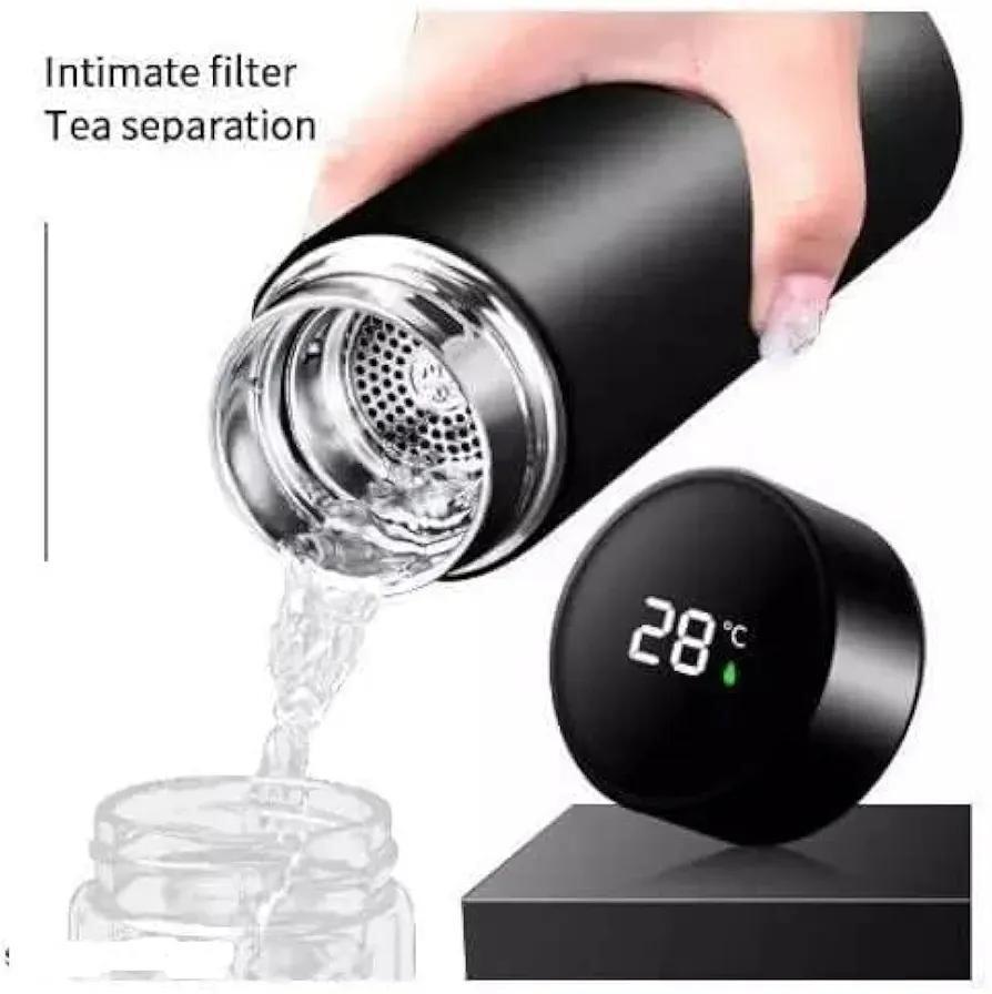Insulated Stainless Steel Temperature Water Bottle - 1 Pc, Perfect for Gym & Keeps Water Cold
