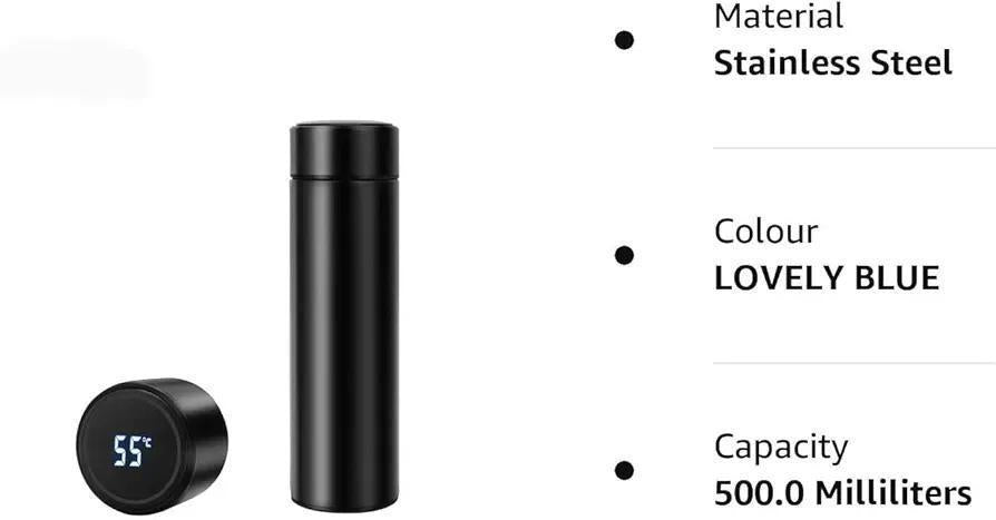Insulated Stainless Steel Temperature Water Bottle - 1 Pc, Perfect for Gym & Keeps Water Cold