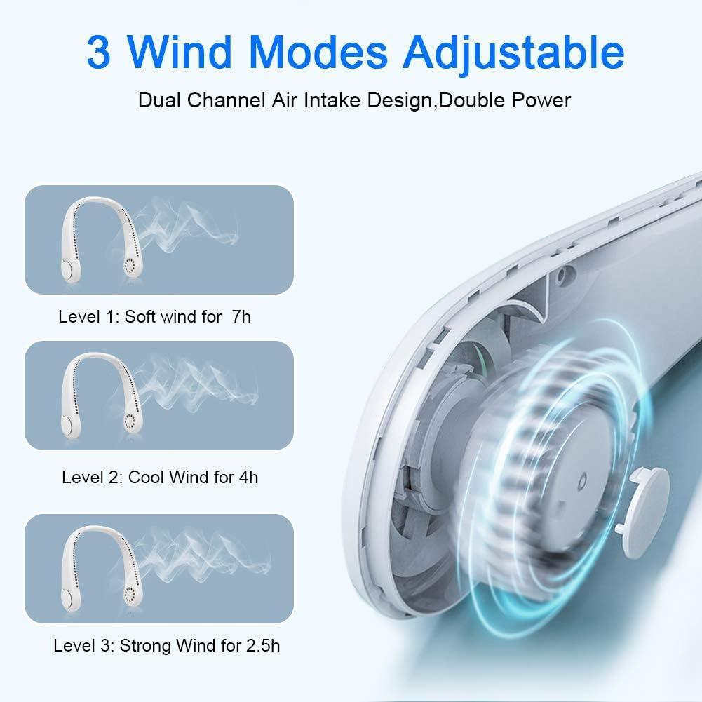Hands Free Bladeless Portable Neck Fan
