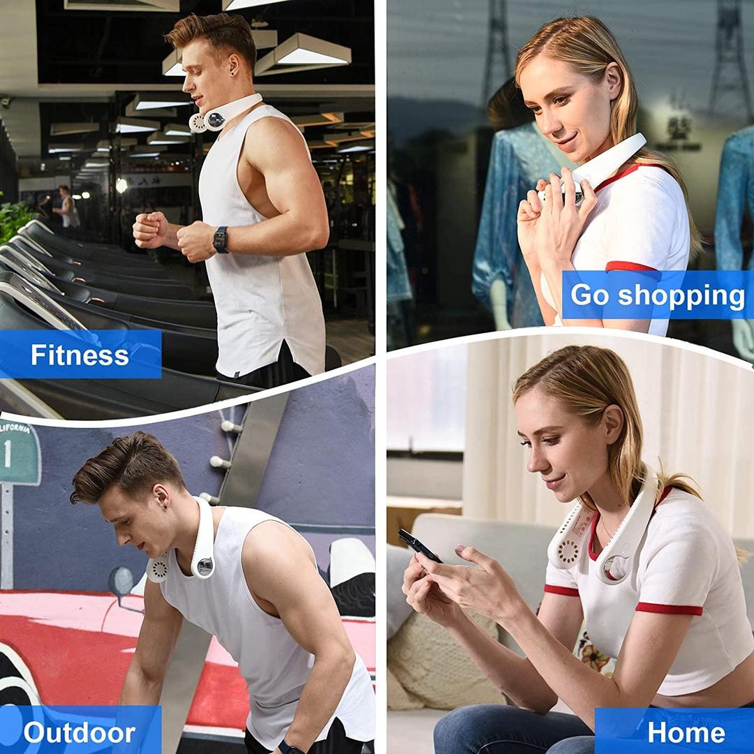 Hands Free Bladeless Portable Neck Fan