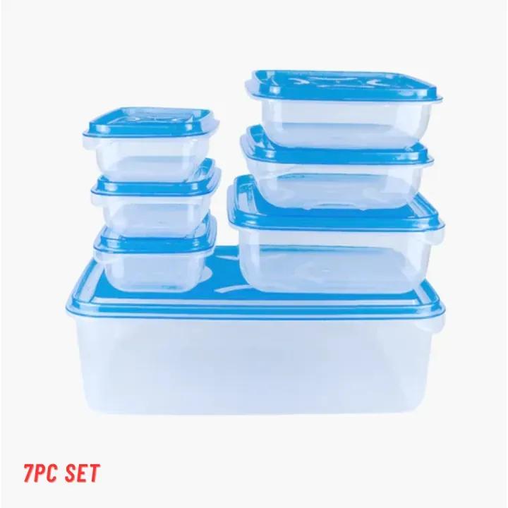 7-Piece Food Storage Box Set – Keep Your Food Fresh & Organized (Multicolor)