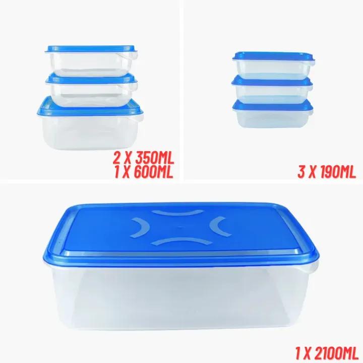 7-Piece Food Storage Box Set – Keep Your Food Fresh & Organized (Multicolor)