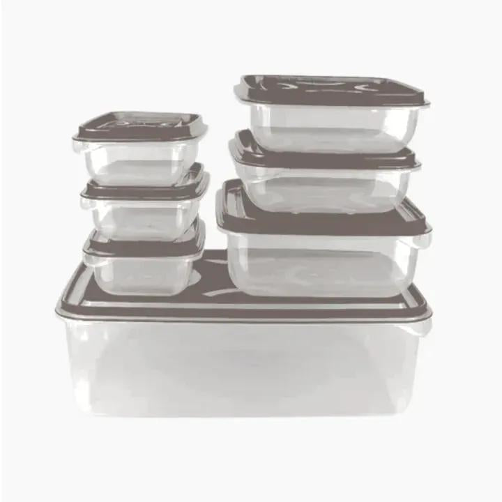 7-Piece Food Storage Box Set – Keep Your Food Fresh & Organized (Multicolor)