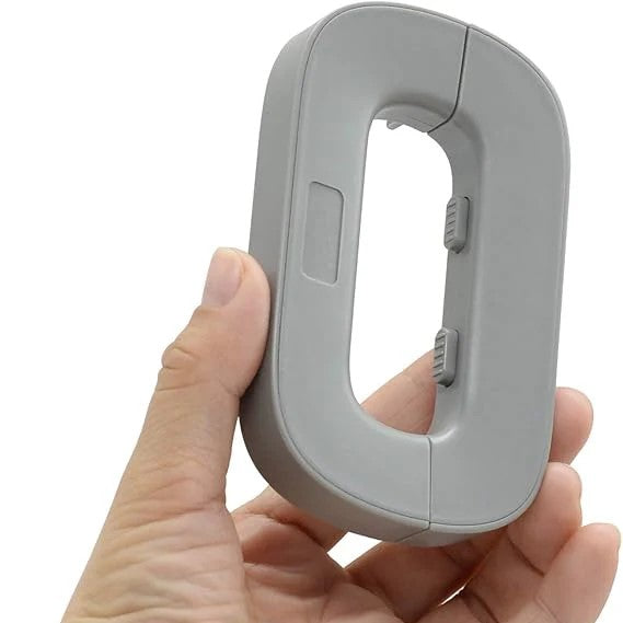 Child Safety Refrigerator Lock – Self-Adhesive Double Button Childproof Freezer Door Lock (Multicolor)