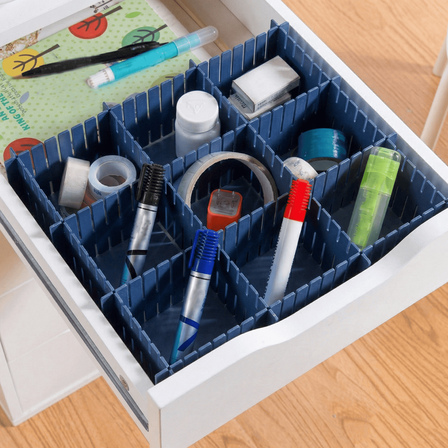 Adjustable Drawer Dividers, Organize Any Drawer